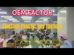光と音を発するカスタマイズされたプラスチック製おもちゃ