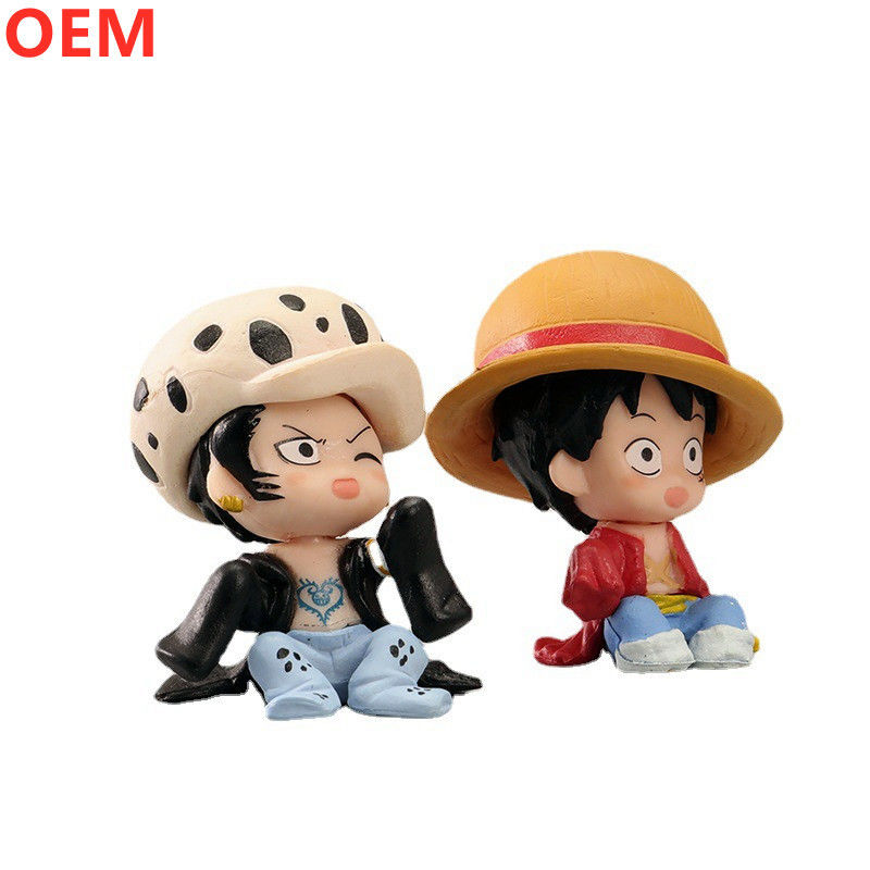 OEM 工場 オーダーメイド 高品質 3d プラスチック 漫画キャラクター, PVC 漫画フィギュア 玩具