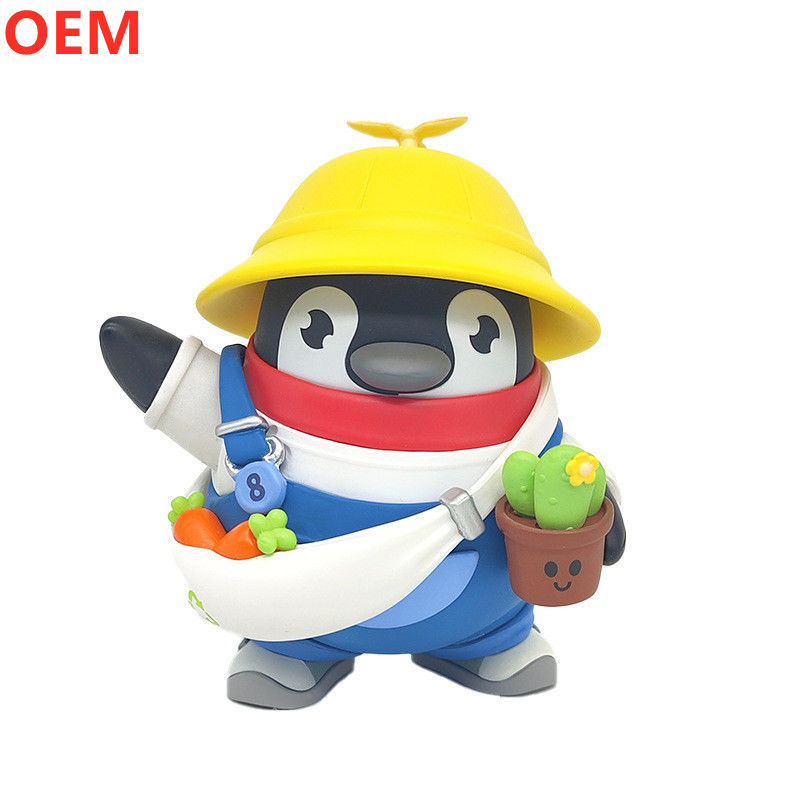 OEM 工場 オーダーメイド 高品質 3d プラスチック 漫画キャラクター, PVC 漫画フィギュア 玩具