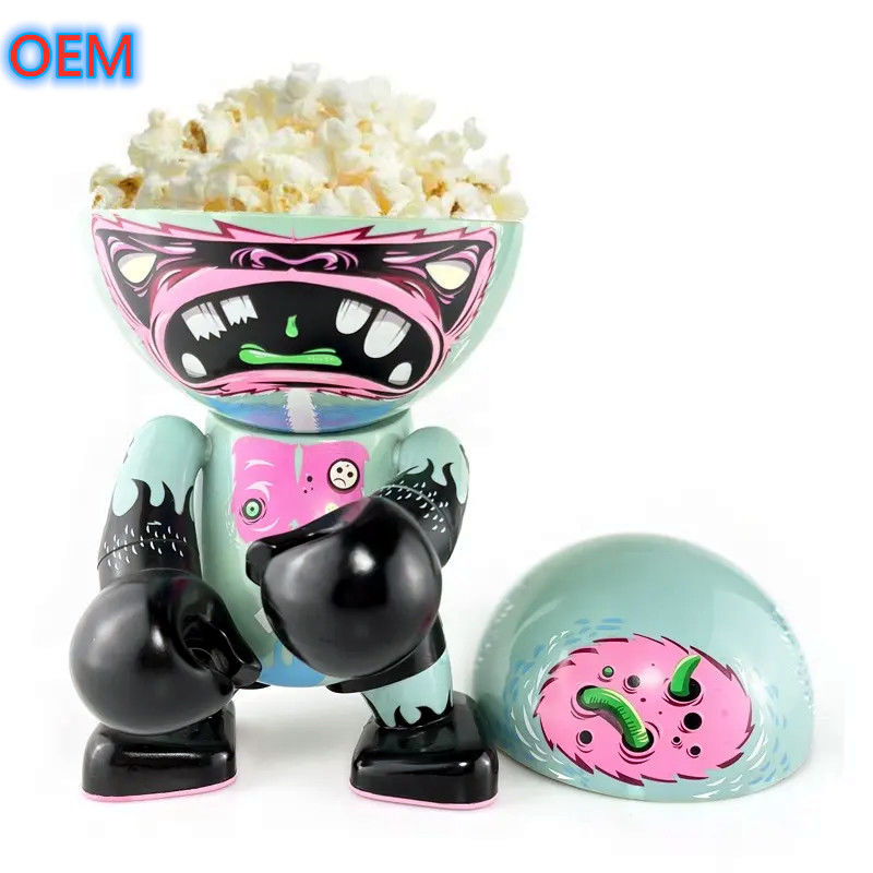 カートンポップコーンバケツ カスタマイズ,OEMデザイン 高品質のプラスチックポップコーンバケツ