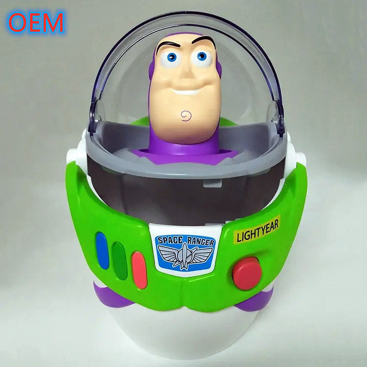 3d 漫画 再利用可能なポップコーンバケツ オーダーメイド OEM デザイン プラスチック容器 ポップコーンバケツ