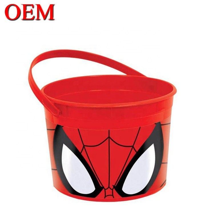 カスタム製 映画スター スパイダーマン 蓋付きのポップコーン容器