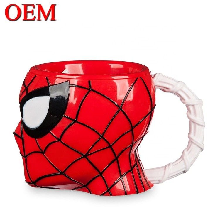 カスタム製 映画スター スパイダーマン 蓋付きのポップコーン容器