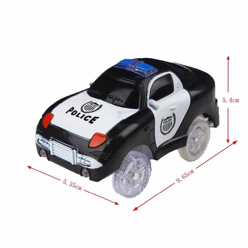 カスタムLEDライトアップカー 閃光灯のおもちゃ おしゃれ DIY トイカー キッズ