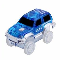 カスタムLEDライトアップカー 閃光灯のおもちゃ おしゃれ DIY トイカー キッズ