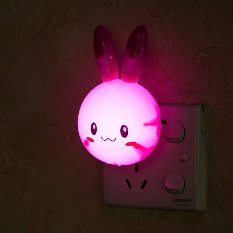 玩具メーカー オーダーメイド LED ラビット ナイトランプ オン/オフ ウォールライト ベッドサイドランプ