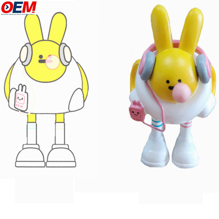 OEM 小型アート プラスチック アクションフィギュア ジョイント カスタム 3D プリント ヴィニール 玩具メーカー デザイナー ヴィニール フィギュア