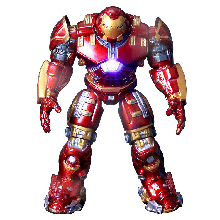 オーダーメイドヒーローマン 動形人形マーク LEDライト PVCアクションフィギュアおもちゃ