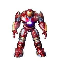 オーダーメイドヒーローマン 動形人形マーク LEDライト PVCアクションフィギュアおもちゃ