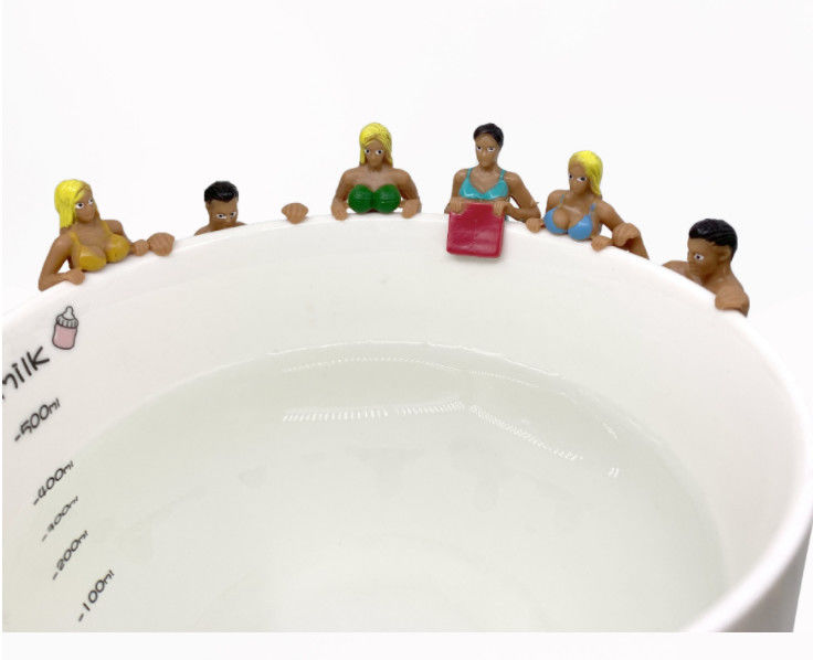 OEM オーダーメイド 3D 新作 カートンカップ 飾り人形 マイクロ ランドスケープ カップ 掛け物 玩具