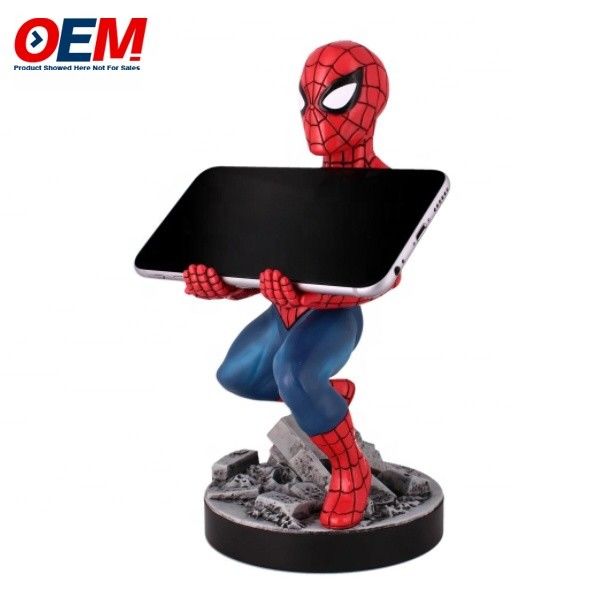 スピッドマン 携帯電話ホルダー デスク オフィス ホーム デスクトップ トイ OEM PVC 電話ホルダー 図形