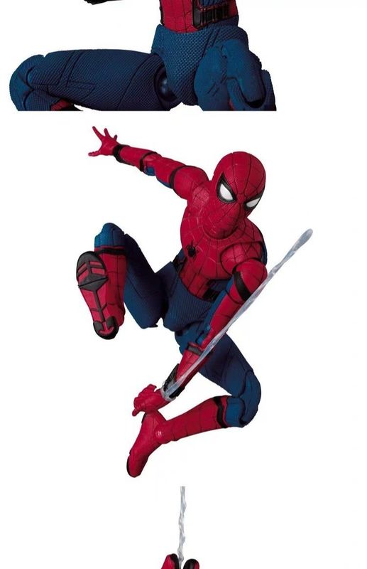 カスタム 高品質 15CM スパイダーマン トム・ホランド PVC アクションフィギュア スパイダーマン コレクション 箱付き玩具