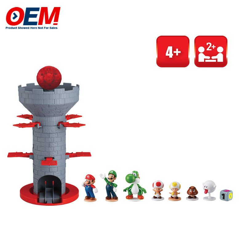 ゲーム 歯 スーパーマリオ ピラニャ プラント エスケープ 2つの収集可能なスーパーマリオアクションフィギュアで4歳以上のためのテーブルテーブルアクションゲーム