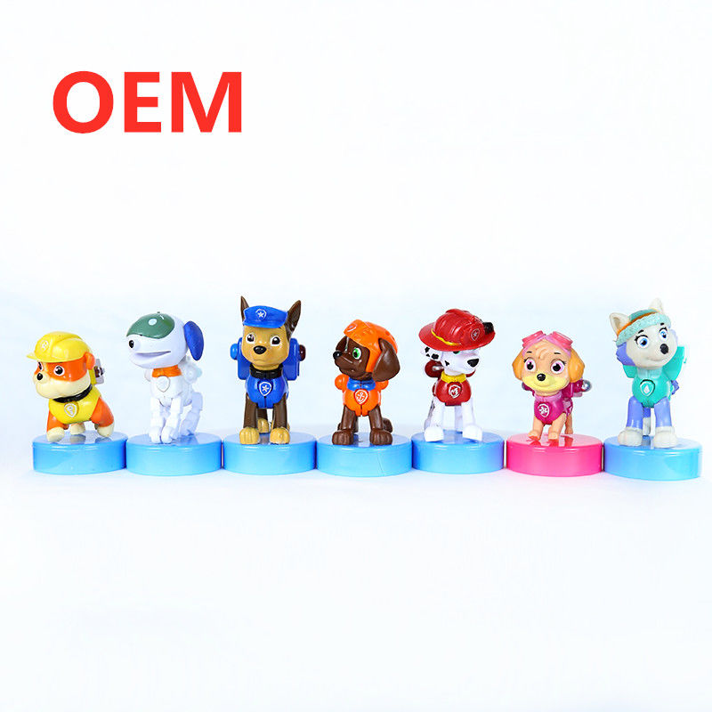 OEM オーダーメイド ミニ 漫画 スタンパー 玩具 3d 図形 スタンパー セルフ インク スタンプ プラスチック 子供 玩具 環境に優しい素材 5000PCS