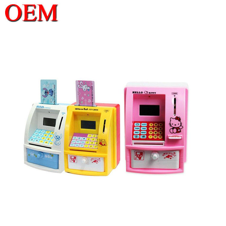 OEM オーダーメイド 電子バンク 預金箱 子供 デジタルコイン 現金貯金 預金箱ATM