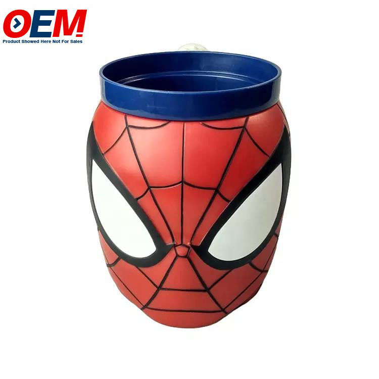 容器 プラスチック 3D フィギュア 漫画 ポップコーン バケット 容器 キャンディー ポップコーン クッキー バケット