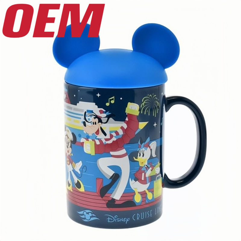 オーダーメイド映画キャラクター ポップコーンバケツ OEM フィギュア ポップコーン 唇付きプラスチックバケツ