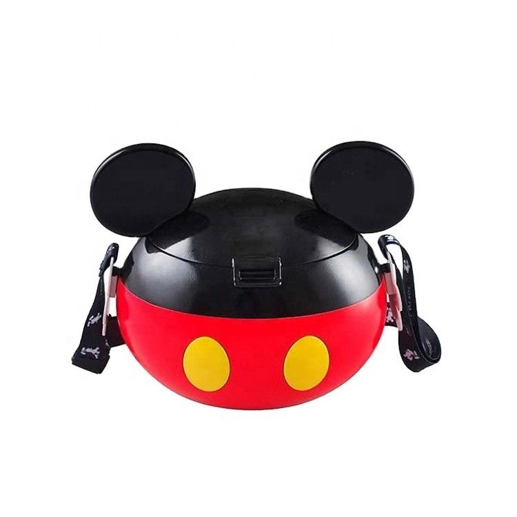 OEM プラスチック 3D 動物形 カスタムプリント ポップコーン コンテナ カップ