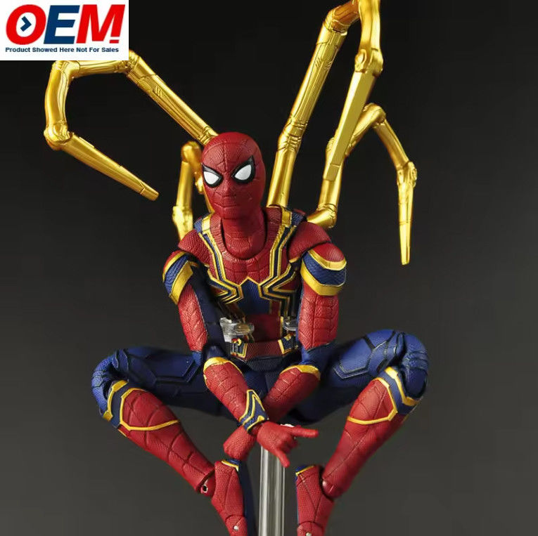 カスタム スパイダーマン プラスチック アクション フィギュア スパイダーマン コレクションモデル 15cm スパイダーマン モデル フィギュア
