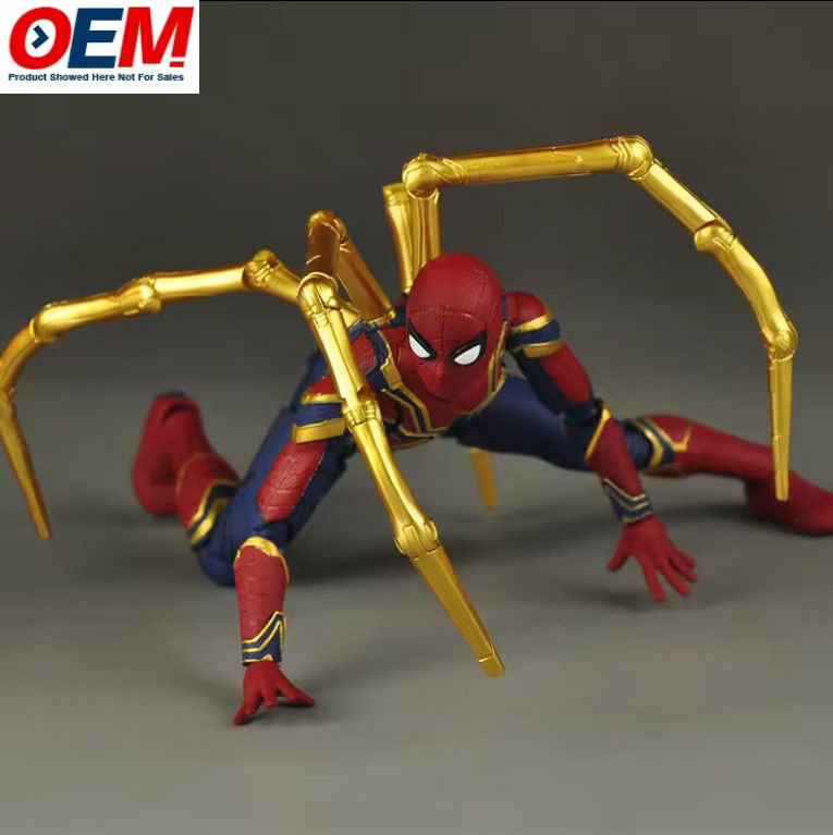 カスタム スパイダーマン プラスチック アクション フィギュア スパイダーマン コレクションモデル 15cm スパイダーマン モデル フィギュア