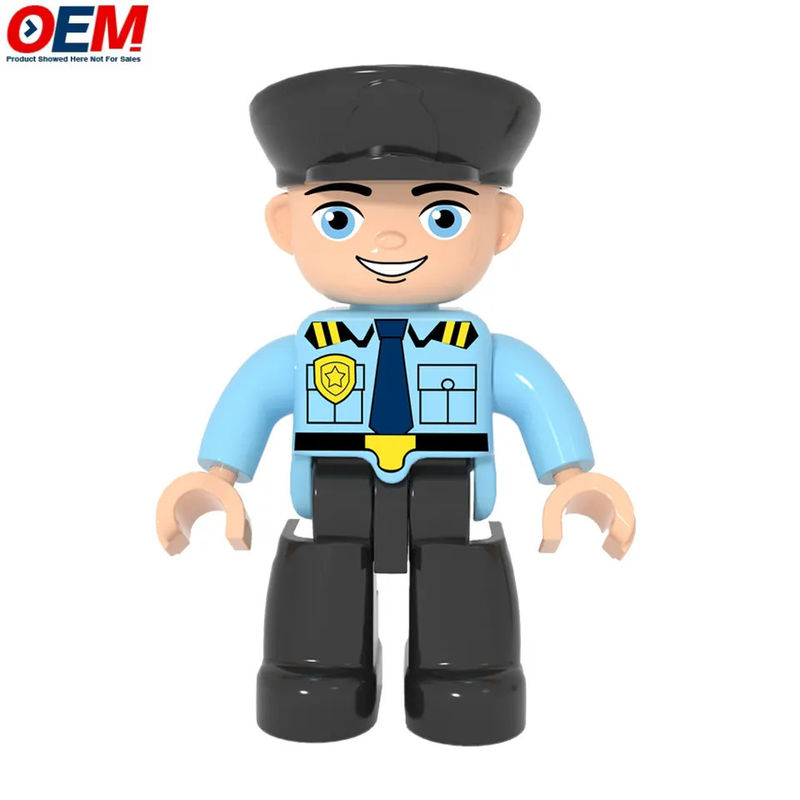 労働者のカスタムキャラクター 男性 モデル 玩具 教師 学生 警察 建設労働者 ロールプレイ 玩具 カスタム
