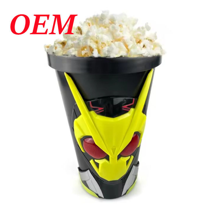 12oz 16oz  Plastic Popcorn Cup Cinema Festival Bottle Plastic Popcorn Cups
