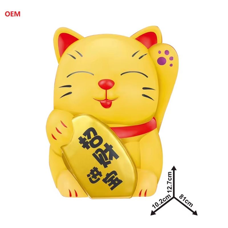 OEM受付 ラッキーキャットコイン 子供のための銀行マネーボックス カスタマイズされた色 注記 OEMのみ