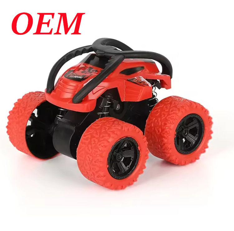 子供のためのカスタマイズされた引き戻し車玩具 カラー プラスチック レーシングカー 顧客から供給