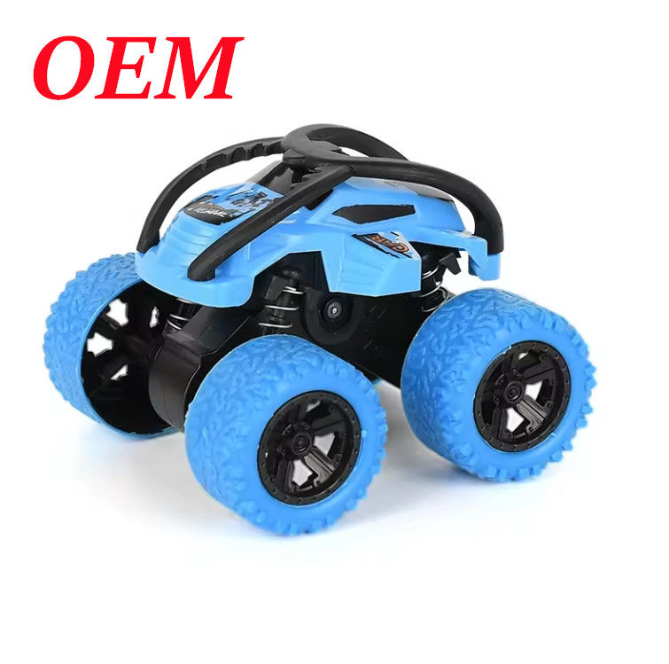 子供のためのカスタマイズされた引き戻し車玩具 カラー プラスチック レーシングカー 顧客から供給