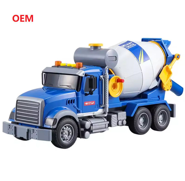 オーダーメイド ミキサー トラック カラー プラスチック 引き戻し 車用 おもちゃ 子供向け OEMのみ