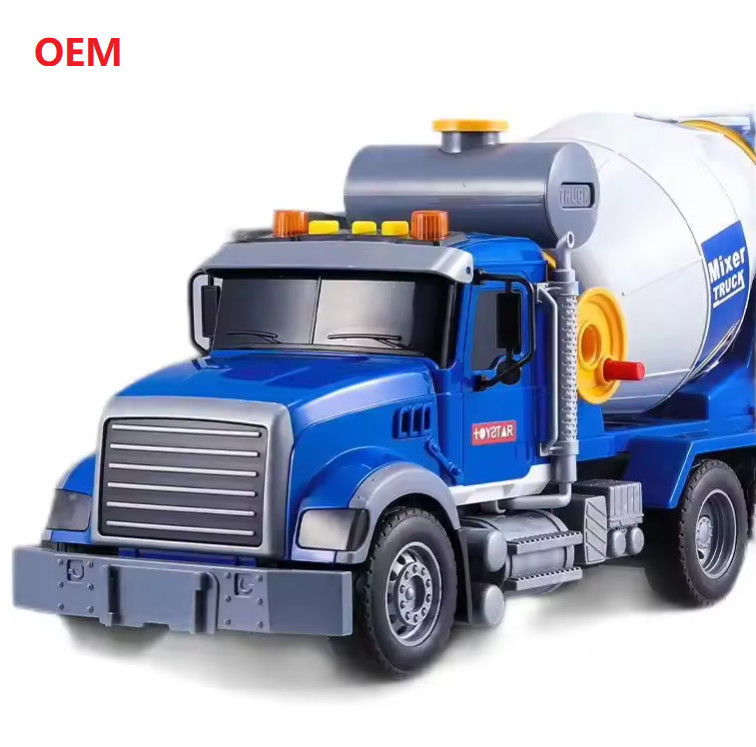 オーダーメイド ミキサー トラック カラー プラスチック 引き戻し 車用 おもちゃ 子供向け OEMのみ