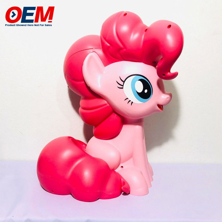 OEMデザイン プラスチック3Dアニメポップコーンバケツ / ユニコーン カワイポップコーンバケツ