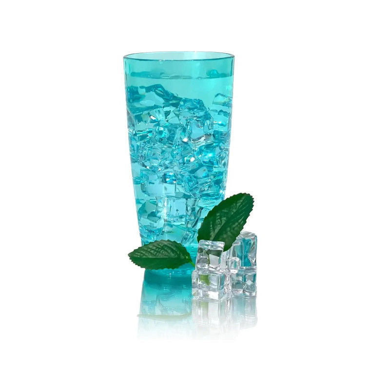 蓋とストローのアクリルタンブラー 双壁混合色 独自のデザインで再利用可能なプラスチックカップ