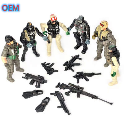 OEM 3D ジョイアクションフィギュア 玩具 カスタム プラスチック 兵士 キャラクター フィギュア 軍人 フィギュア