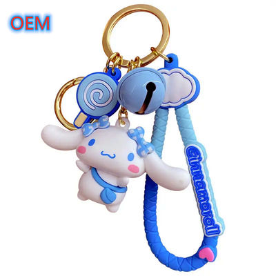 オーダーメイド 3D PVC プラスチック アニメキーチェイン OEMデザイン 可愛いプラスチックキーチェイン