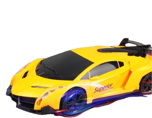 OEM 電動 360 回転 警察車 自動車 LED 音楽 子供 教育用玩具