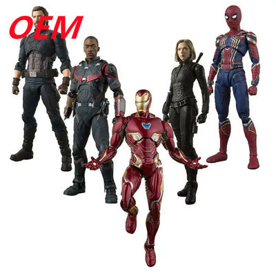 OEM 工場 オーダーメイド スパイダーマン アクション フィギュア 玩具 オーダーメイド 映画 モデル PVC フィギュア