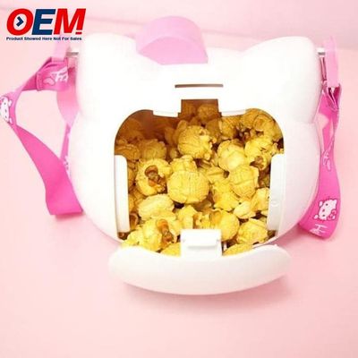 カスタム プラスチック ポップコーン バケツ ポップコーン 容器 カップ バケツ 3D デザイン フィギュラー アニメ