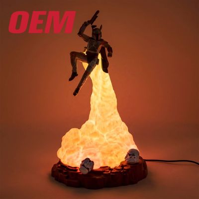 カスタマイズされたLED照明玩具 オーム映画キャラクター玩具ランプ プラスチック製 子供用玩具 音楽と音の光