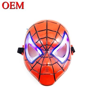 OEM スーパーヒーローマスクをカスタマイズする PVC 映画ヒーローマスク