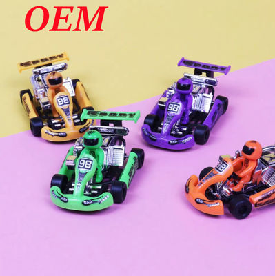 耐久 安全な カスタム プラスチック 玩具 / PVC レース 自動車 玩具 子供 向け
