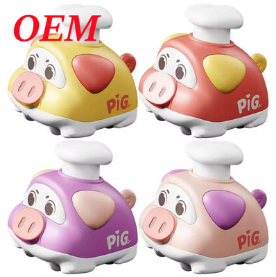 子供用カスタムプラスチック玩具 /PVCプッシュアンドゴー 車用玩具 耐久性セーフ